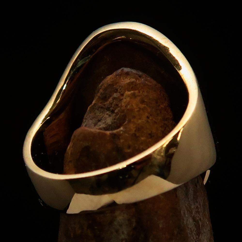 Excellent crafted Men's Marine's Military Ring - Solid Brass-4